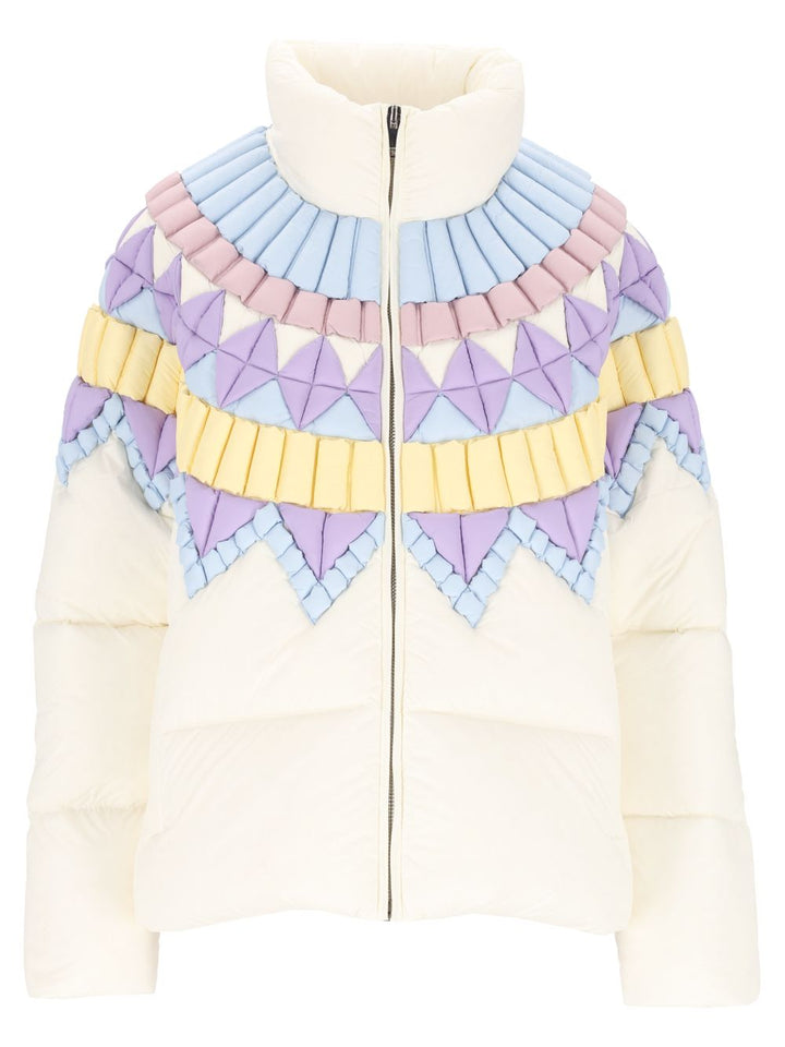 Raxxy Puffer Jacket - 100% Nylon Coats White