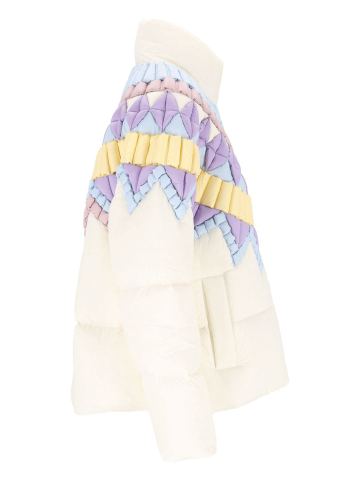 Raxxy Puffer Jacket - 100% Nylon Coats White