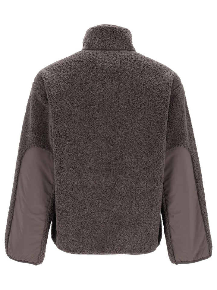 Maison KitsunÉ Fleece Jacket Jackets - Grey | 4275d6a77a25d5e0e82cbd8038a8f8d4f8b53940