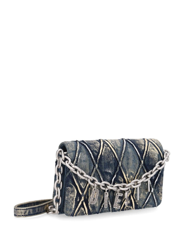 Diesel On Chain Handbags - Blue | e5925f5c0444e933a8a53bc4a703b1ba284d36ba