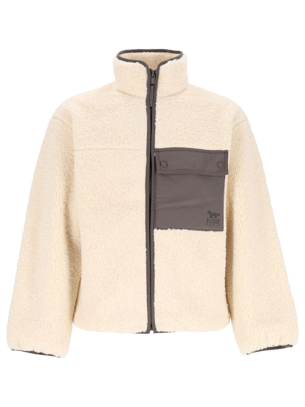 Fleece Jacket Beige