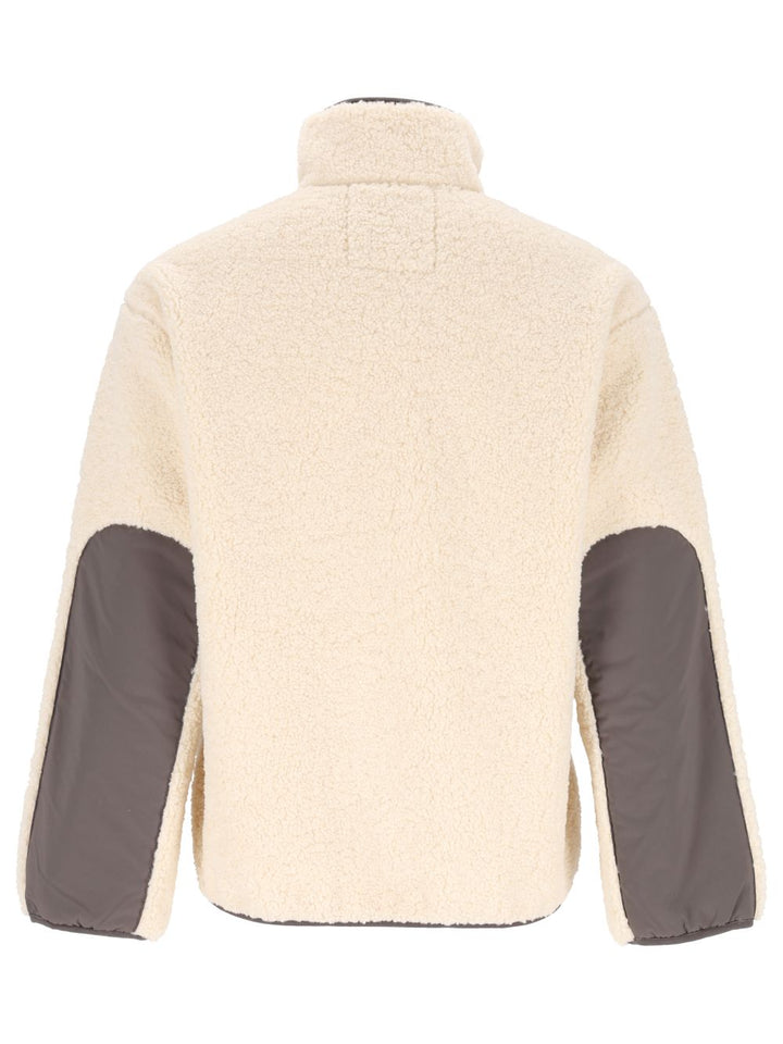 Maison KitsunÉ Fleece Jacket Jackets - Beige | 3cf3a4266453ead3ac2680c9f763adff1e85db57