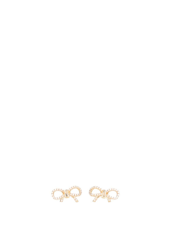 Orecchini Bow Crystal Jewelry Gold