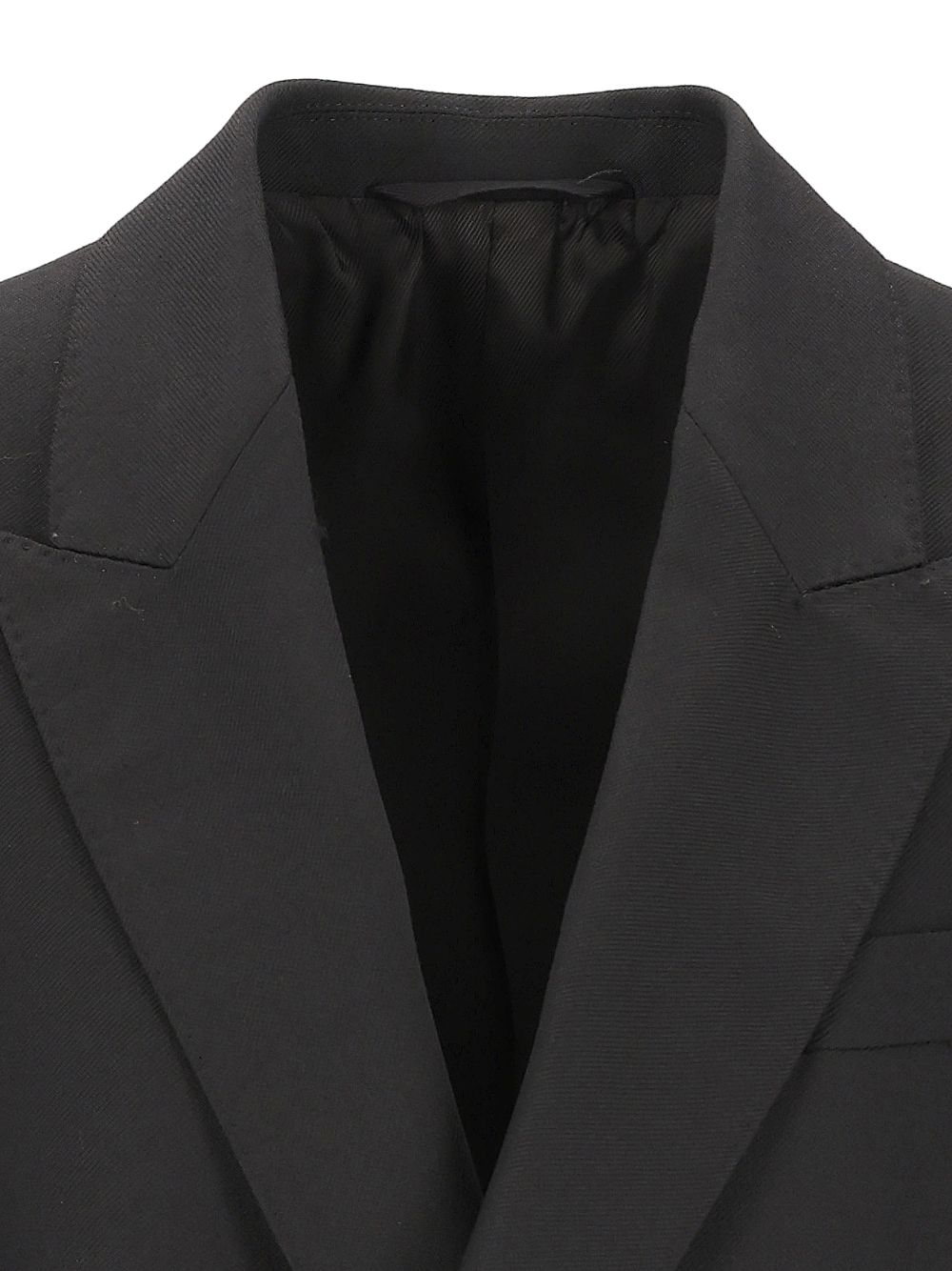 Grifoni Double-Breasted Blazer Jackets - Black | 5aaaf87ea0301ee28d6351dfc34034b287ef8616