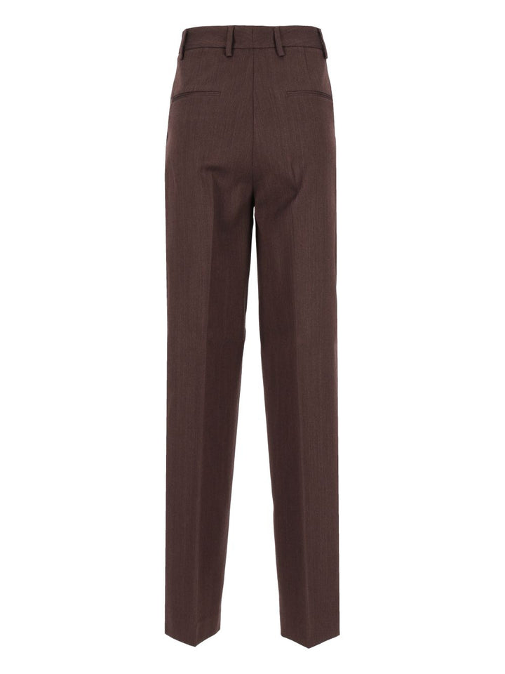 Grifoni Tailored Trousers - Brown | 27360bffe34df13ac365ede8cf82ae7407a50faa