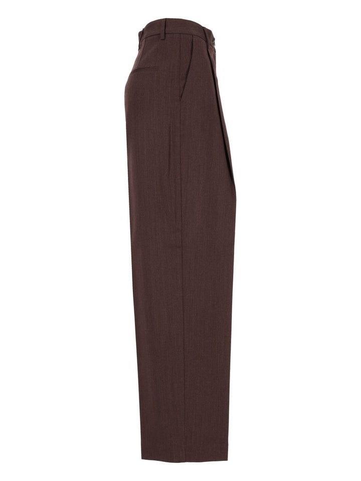 Grifoni Tailored Trousers - Brown | 8a92b933a9ab25879d5640a1dcd1ae1b1a0e7e98
