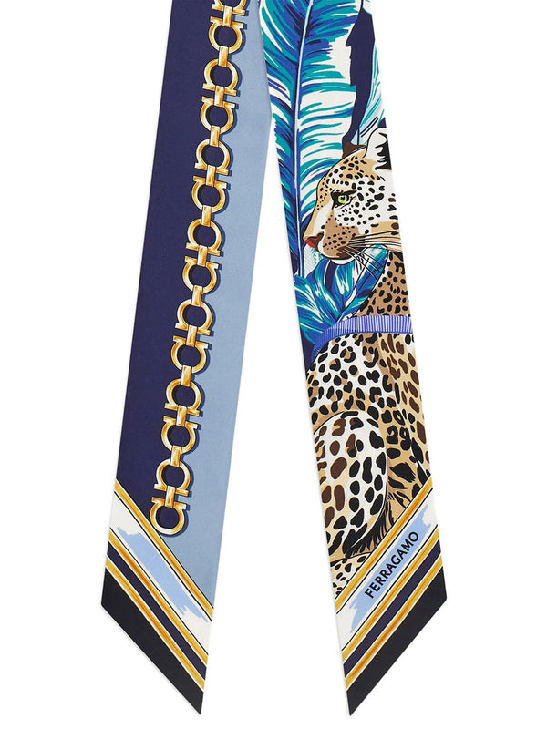 Mini Bandeau With Feline Print