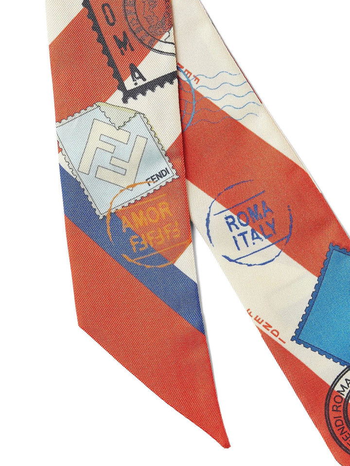 Fendi FOULARD - Blue | 4a0f7366d96a62955e972a2dc2d1426de59f2b20