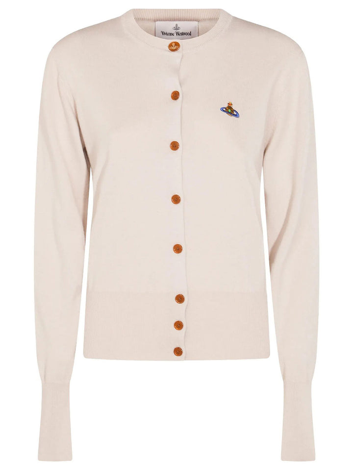 Vivienne Westwood Cardigan - Nude & Neutrals | d7175876c5d8910dd07341375caece13f47e0efb