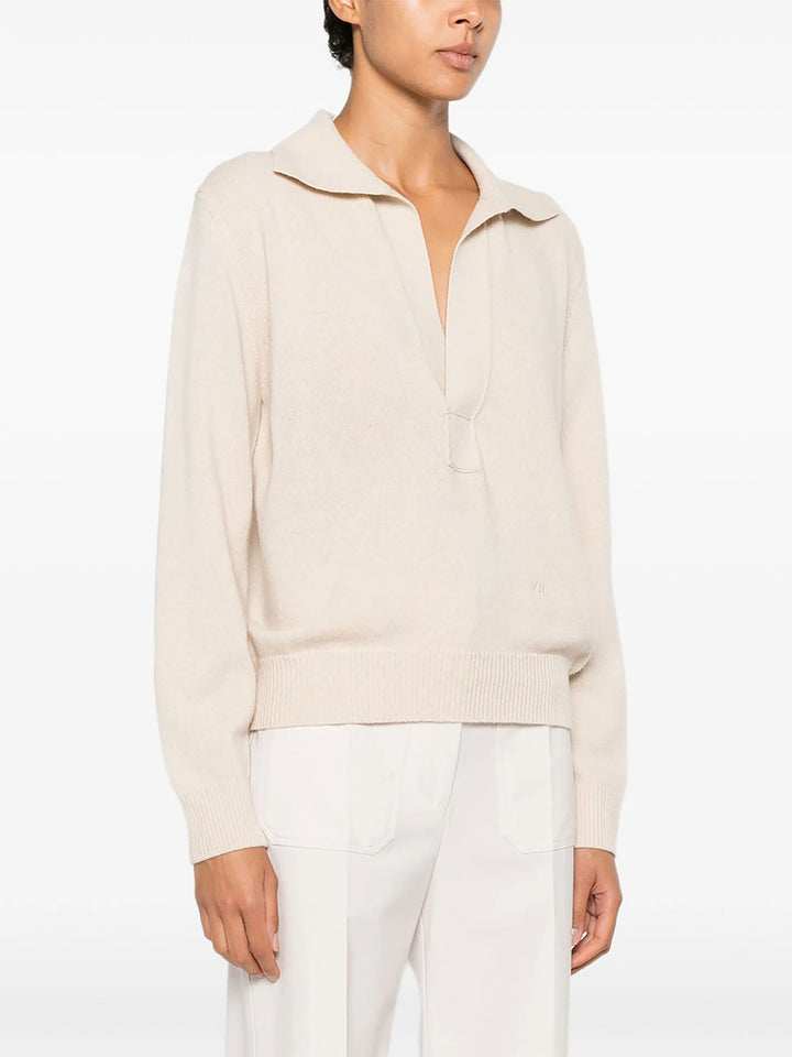 Victoria Beckham Pullover - Nude & Neutrals | 01e95057f8b3ebbd22f282e8c16ddef26377ea7b