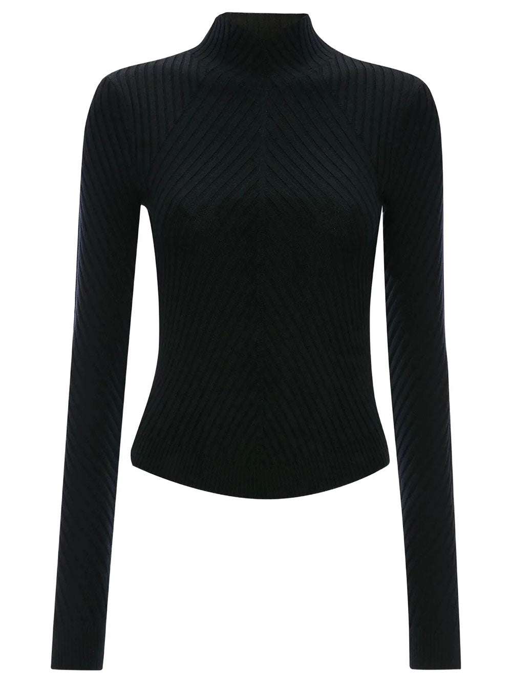Victoria Beckham MAGLIA - Black | 730ed366cfb576d8a23cddea9cdcd43822f8636e