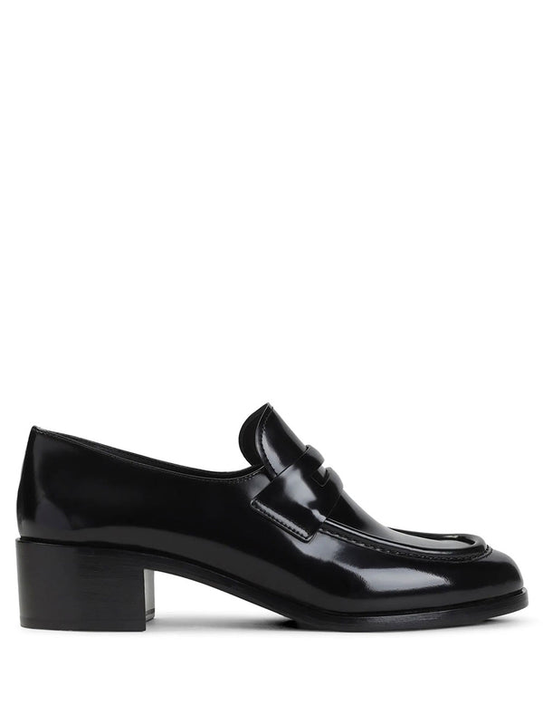 Polished FumÉ Leather Prudence Loafers