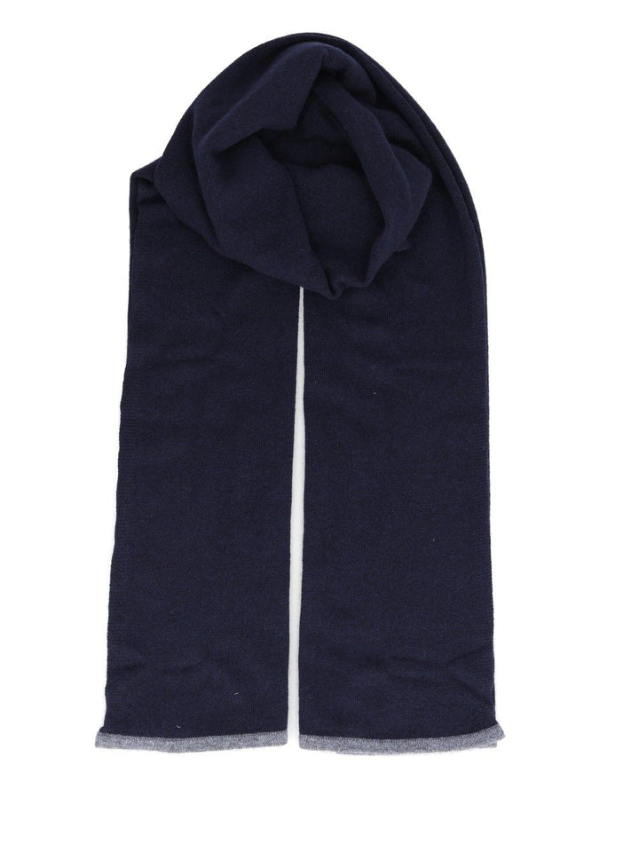 Fedeli Sciarpa 100 Cachemire Scarves And Foulards Blue