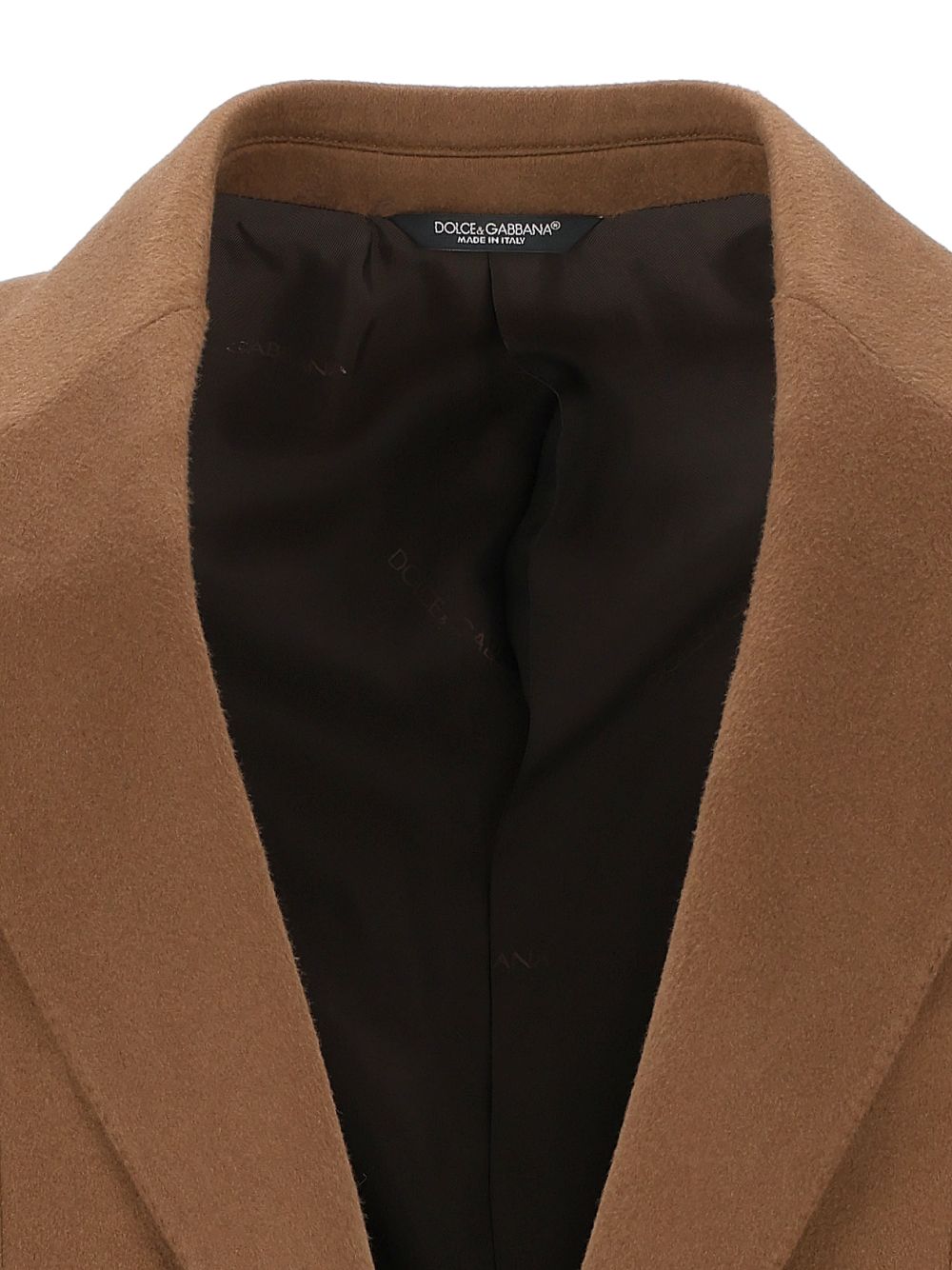 Dolce & Gabbana Sicilia Light Single-Breasted Cashmere Jacket Jackets - Brown | 0e033a04f130e1ae116b51d7934e5d820495df47
