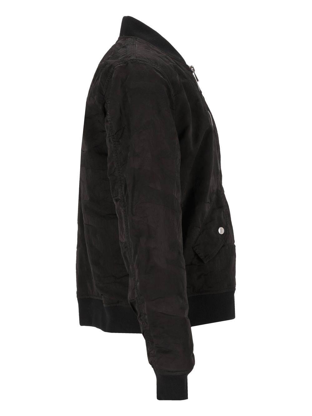 Fendi Nylon Bomber Jackets - Black | 27baa5590baed9528ce086b86e1913b9f088cf77