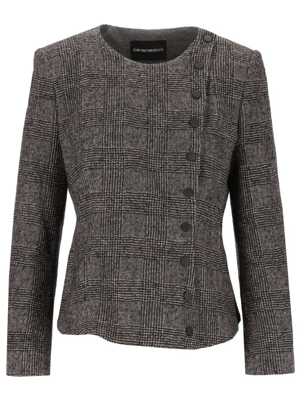 Galles Washed Wool Jacket Multicolor