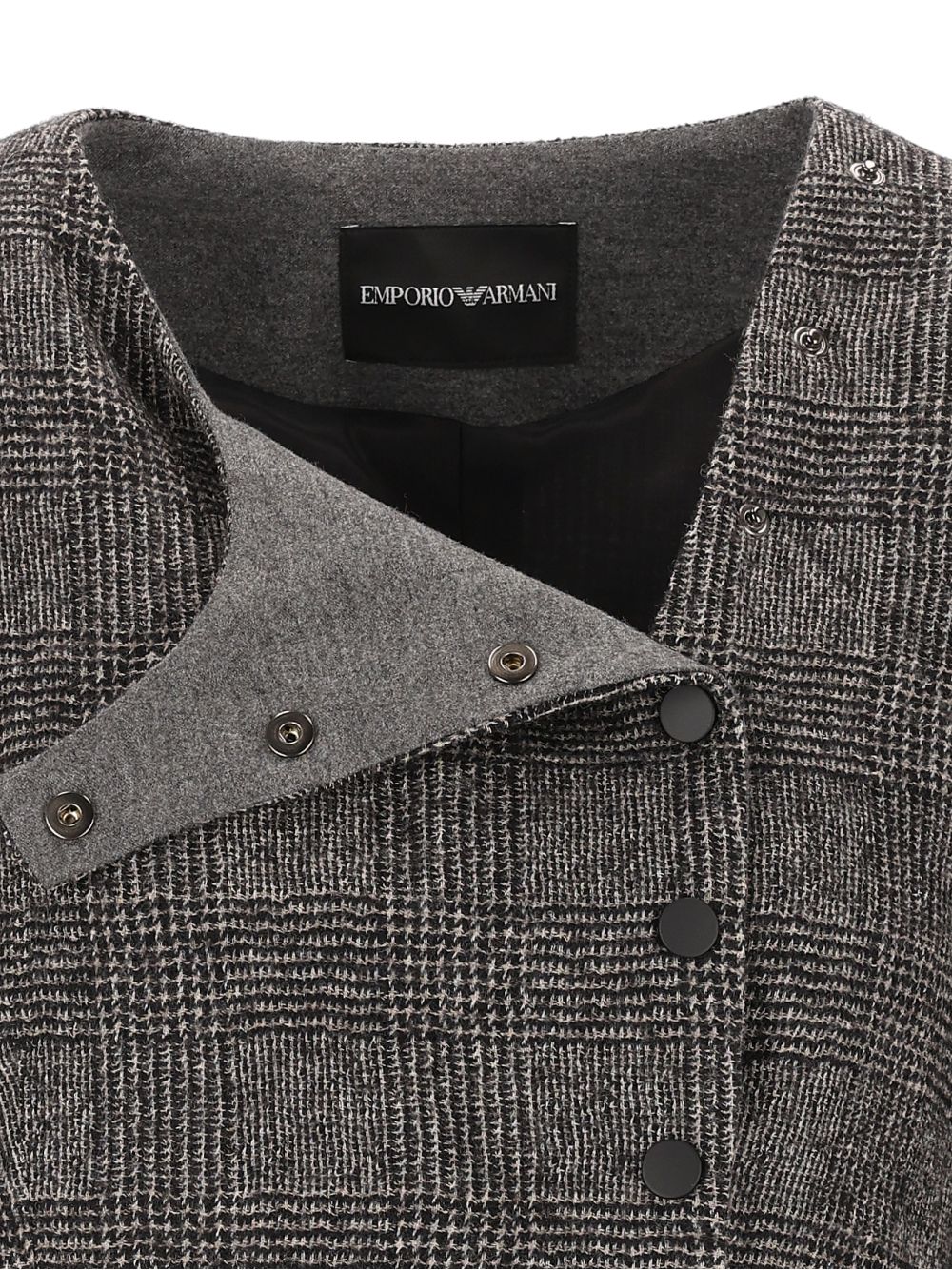 Emporio Armani Checked Wool Jacket Jackets - Multicolor | 482640f05307d774541d2332feb7fa9eefa5f68f