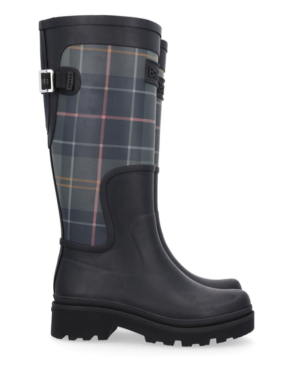 Dena Tall Wellington Boots Black