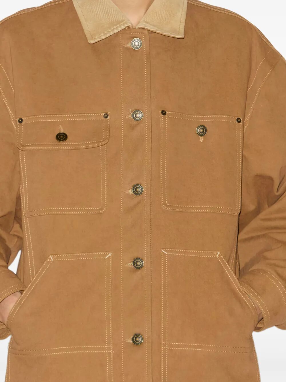 Isabel Marant Shirt jackets - Brown | a5fac003802fc45fd159e861f4f2f3d76432985f