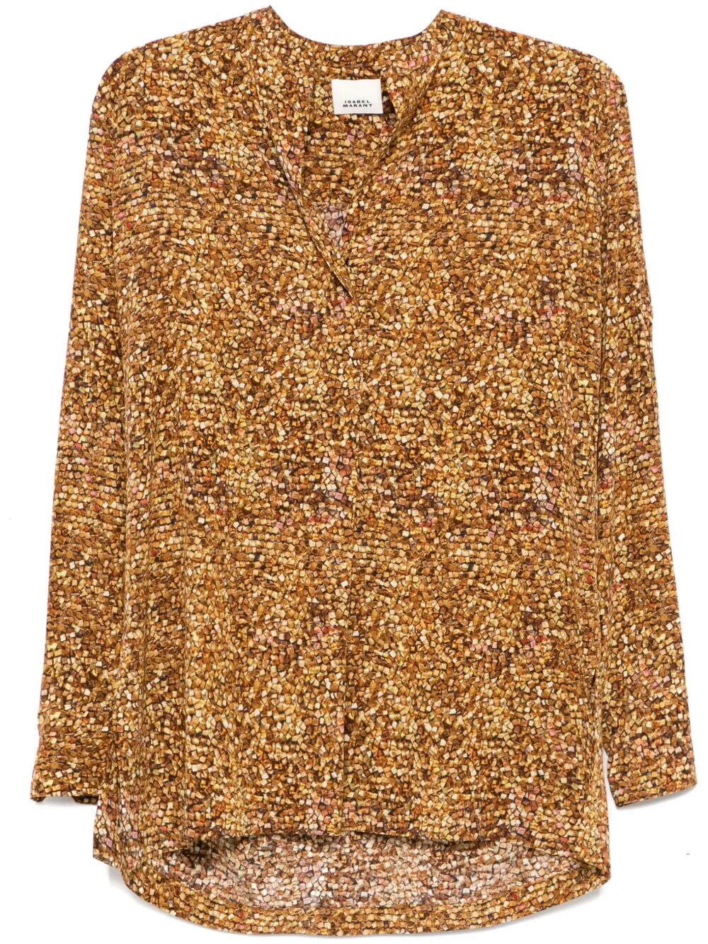 Isabel Marant Print - Yellow & Orange | 2231957a1f97b77a30c3d97a88ac0098a67f276a