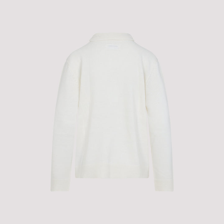 Mm6 Maison Margiela Cardigan - White | 7f17dbc126d556cec6cd2de30ba24cc340b5d89b