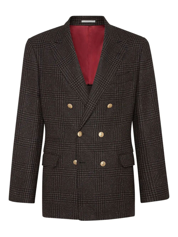 Brunello Cucinelli Blazer - Brown | 86b688672a37ada4c8f7ddd380224eaa105b71c2
