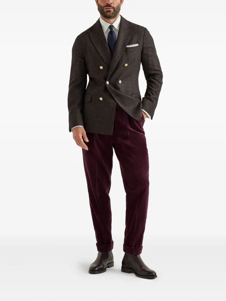 Brunello Cucinelli Blazer - Brown | f71efd1011fe75d7d5383820055e8db38179badc