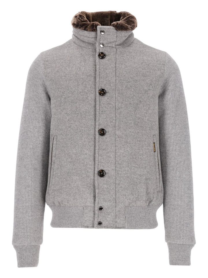 Moorer Levion Jackets - Grey | 071f14a00ca38f00584b70c96e11cac69fc97467