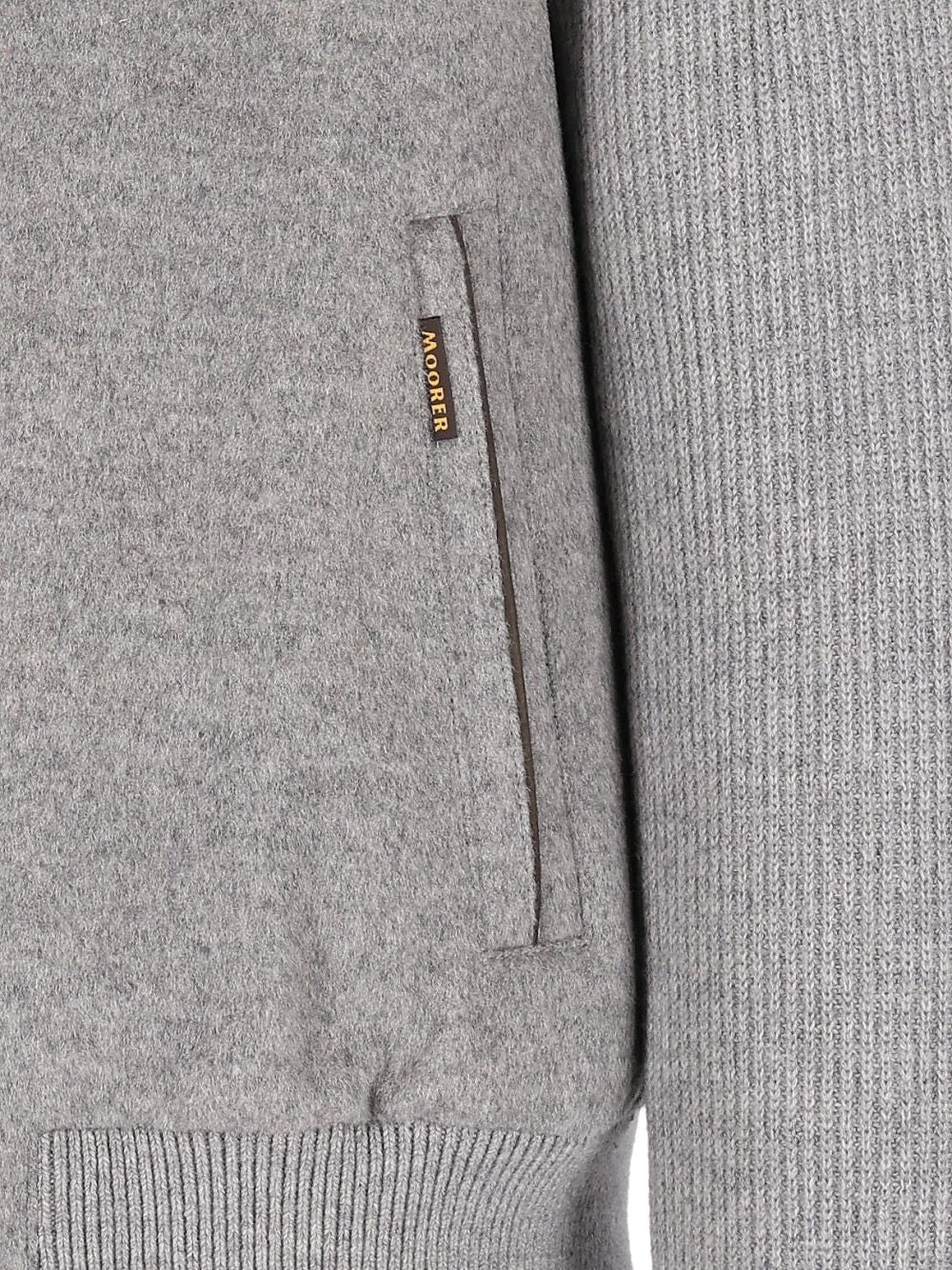 Moorer Levion Jackets - Grey | 7f31cca3e4b79b3106b6f072ec21f140b094cfaf