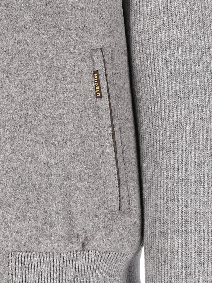 Moorer Levion Jackets - Grey | 7f31cca3e4b79b3106b6f072ec21f140b094cfaf