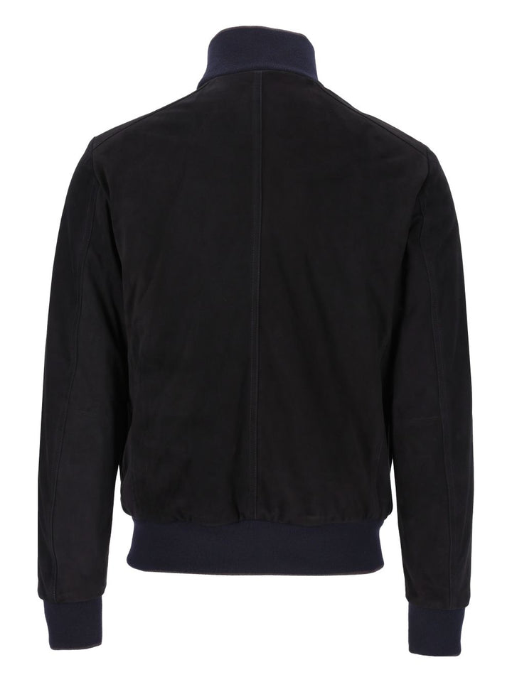 Moorer Adelsio-Ur Jackets - Blue | 02e3d8398fb97db31f65324ab5e1bf3ba9bfac54