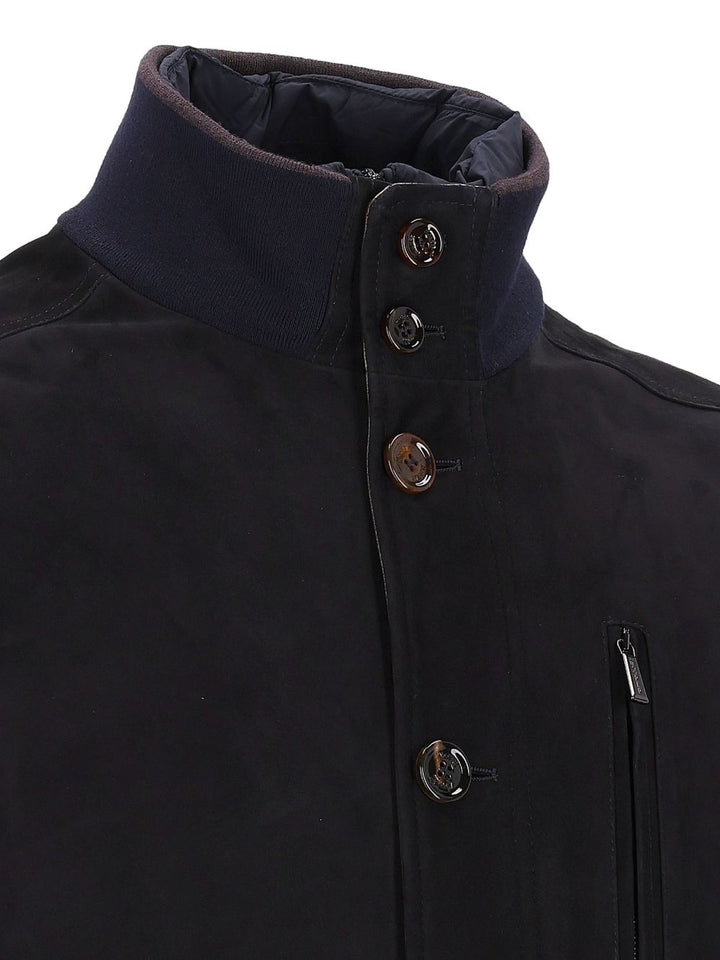 Moorer Adelsio-Ur Jackets - Blue | 3956daa459baf599ef019f627f2d24f94fdff276