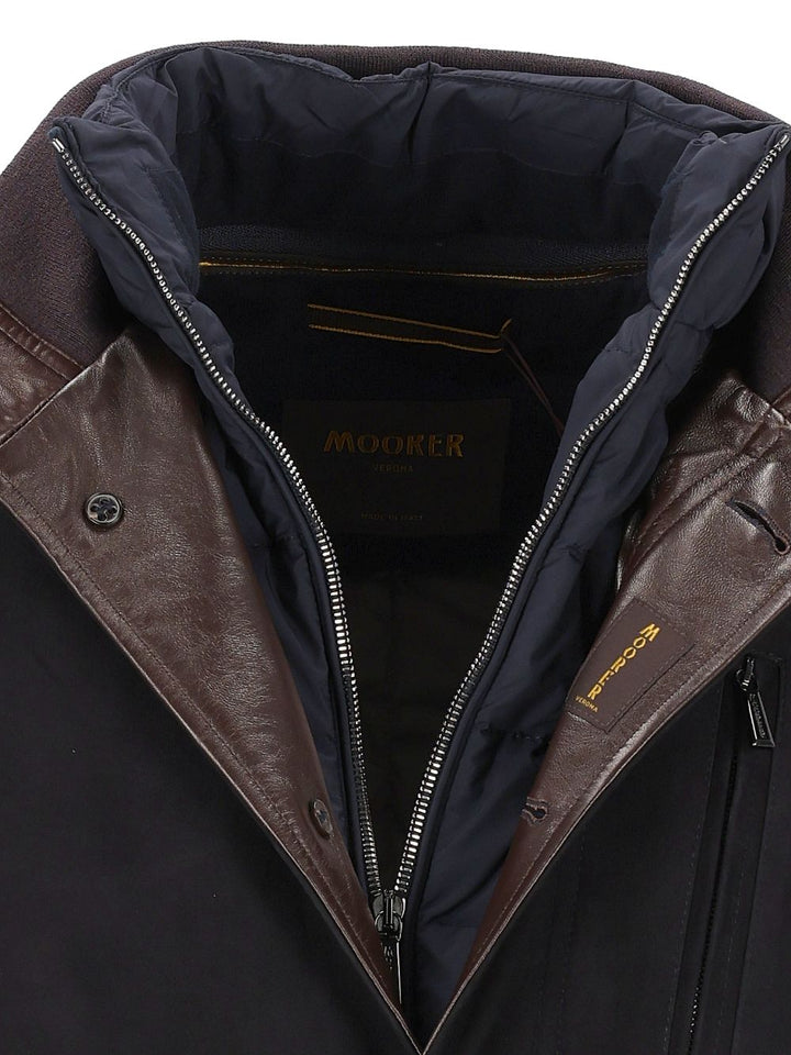 Moorer Adelsio-Ur Jackets - Blue | 38818fa22319383efd3fc5aa093f2b8b1b235ee9