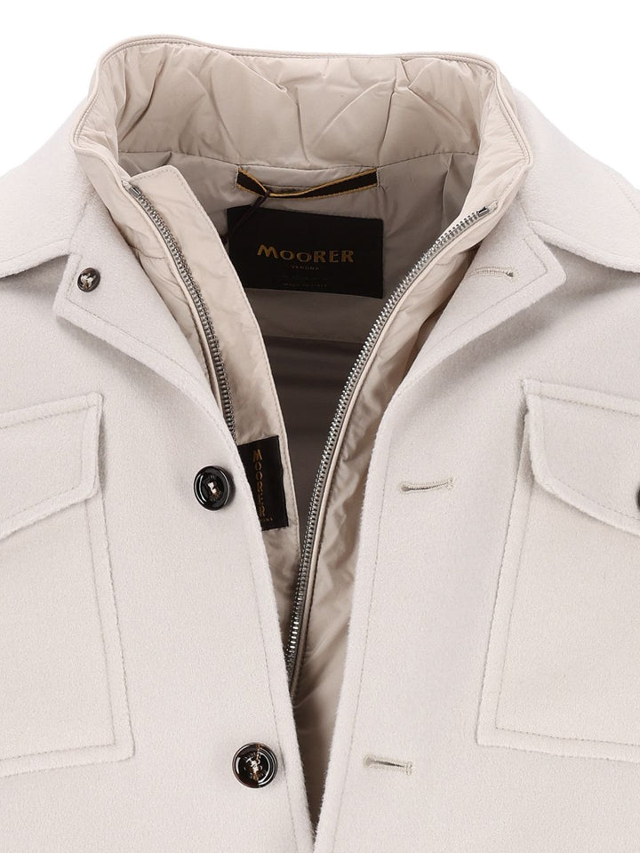 Moorer Dossi-Cw Jackets - Grey | c97e823af39a4b4ba9a95bb714f02a7afe0e22de