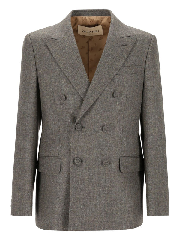 Giacca D\ Petto | Formalwear | Muticolor Mouline' Jackets Green