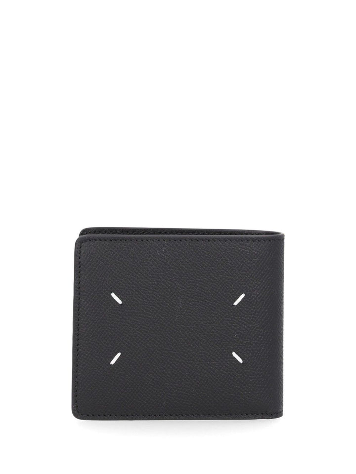 Maison Margiela Slim Leather Wallet Wallets - Black | 9b5a2f6c6dffbfb5fe6e5d1a4a67e77fc6d6e4b8