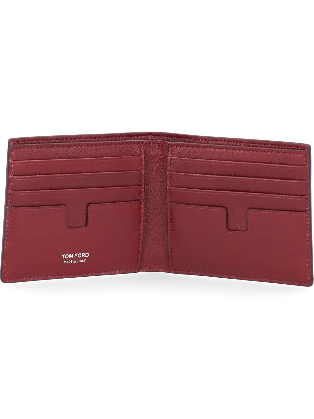Tom Ford T Line Lizard-Effect Leather Wallet Wallets - Red | 4e32ddce39e70cd11bdeb26d1be8b09ab9d517fa