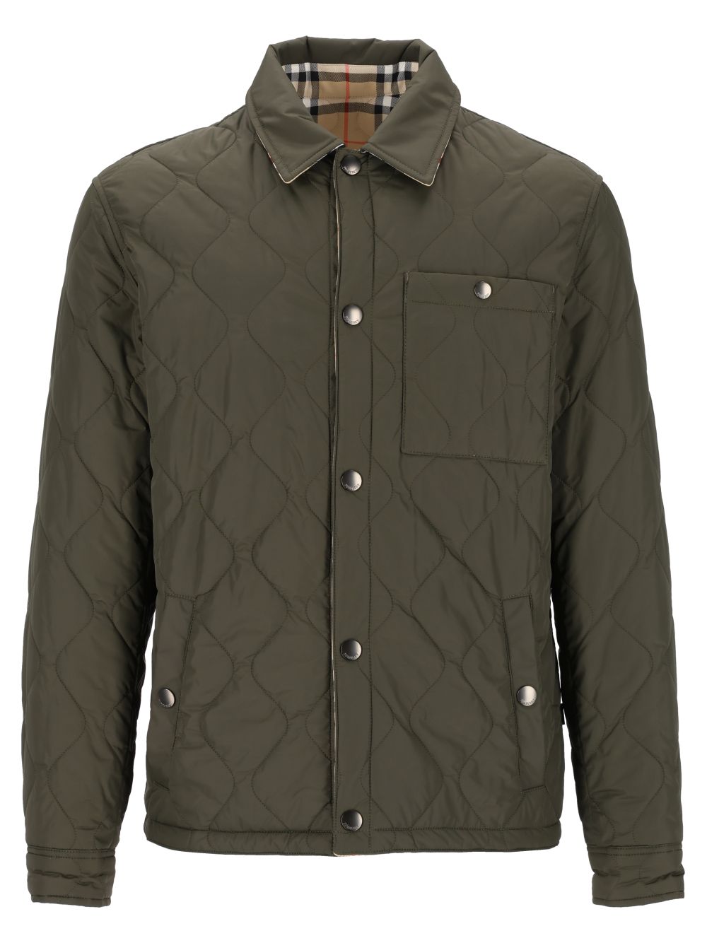 Burberry Brighton R Jackets Green