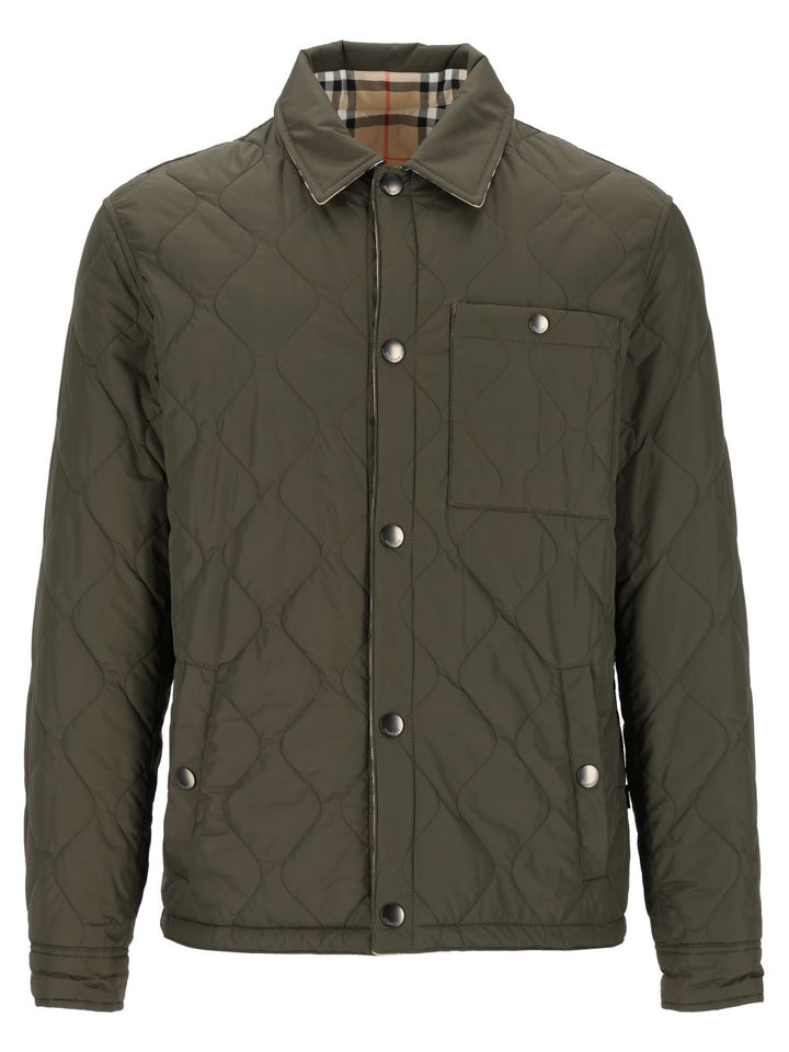 Burberry Brighton R Jackets Green