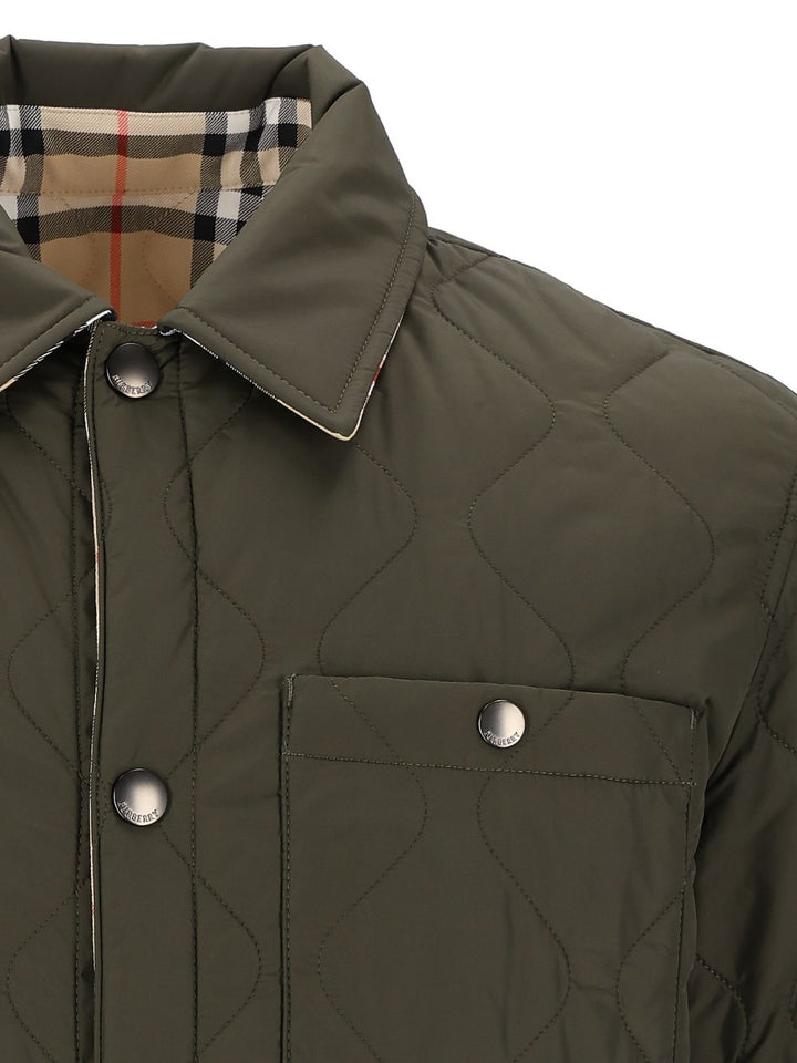 Burberry Brighton R Jackets Green
