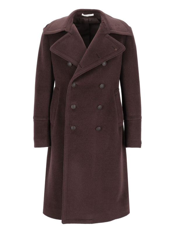 Cappotto Foderato C-Aviator 100 Lana Coats Brown