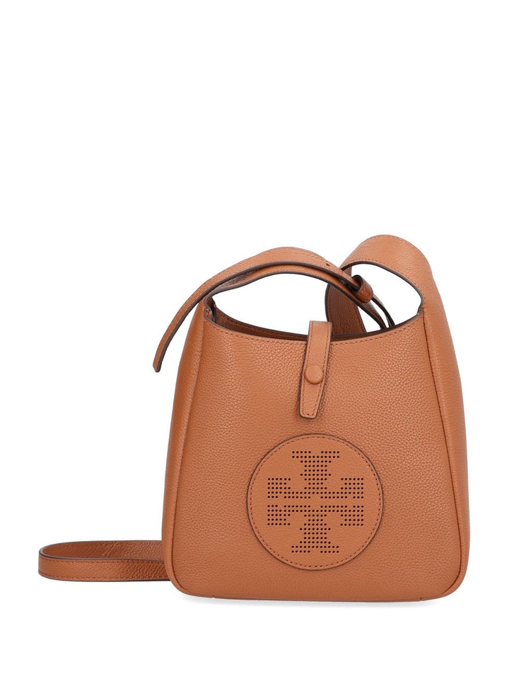 Tory Burch Miller Swing Leather Bag Brown
