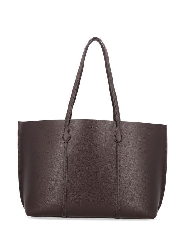 Perry Leather Tote Bag Shoulder Bags Brown