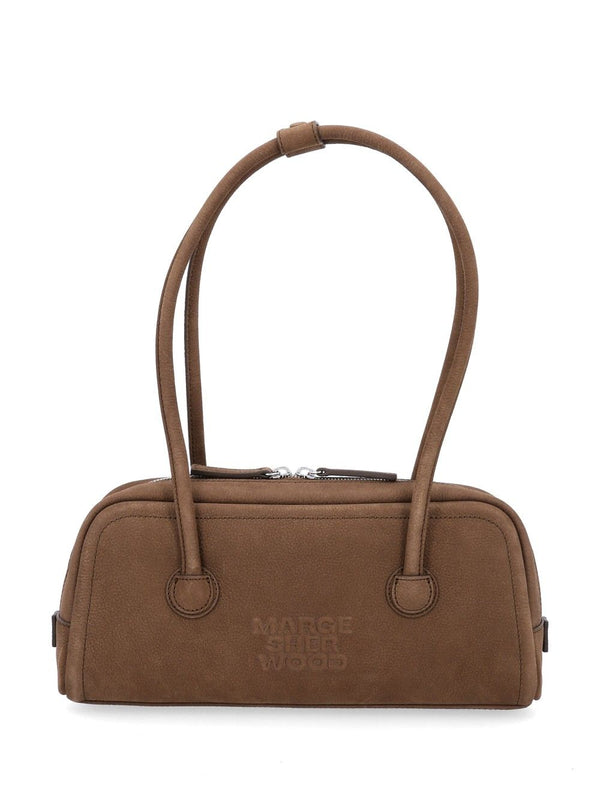 Soft Boston Ew Nubuck Bag Handbags Brown