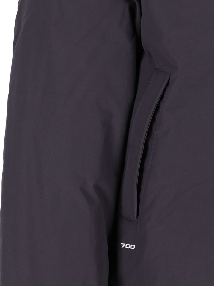 The North Face Black Red Box Padded Jacket Coats Black