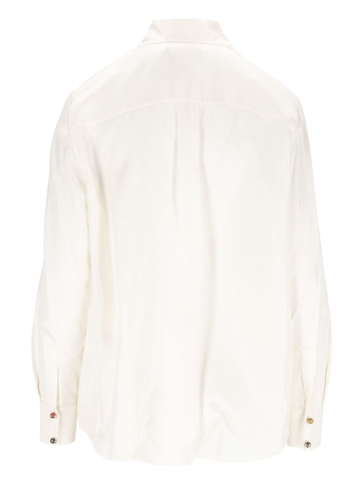 Hui Elegant Blouse Shirts White