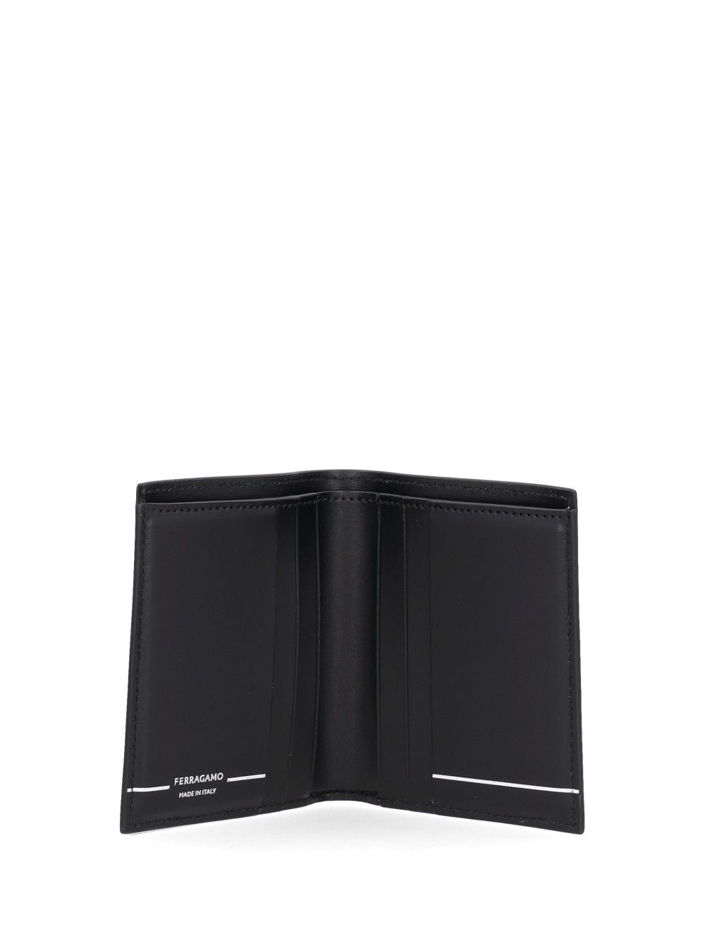 Ferragamo Micro Gancio City Pps Nero Wallets Black
