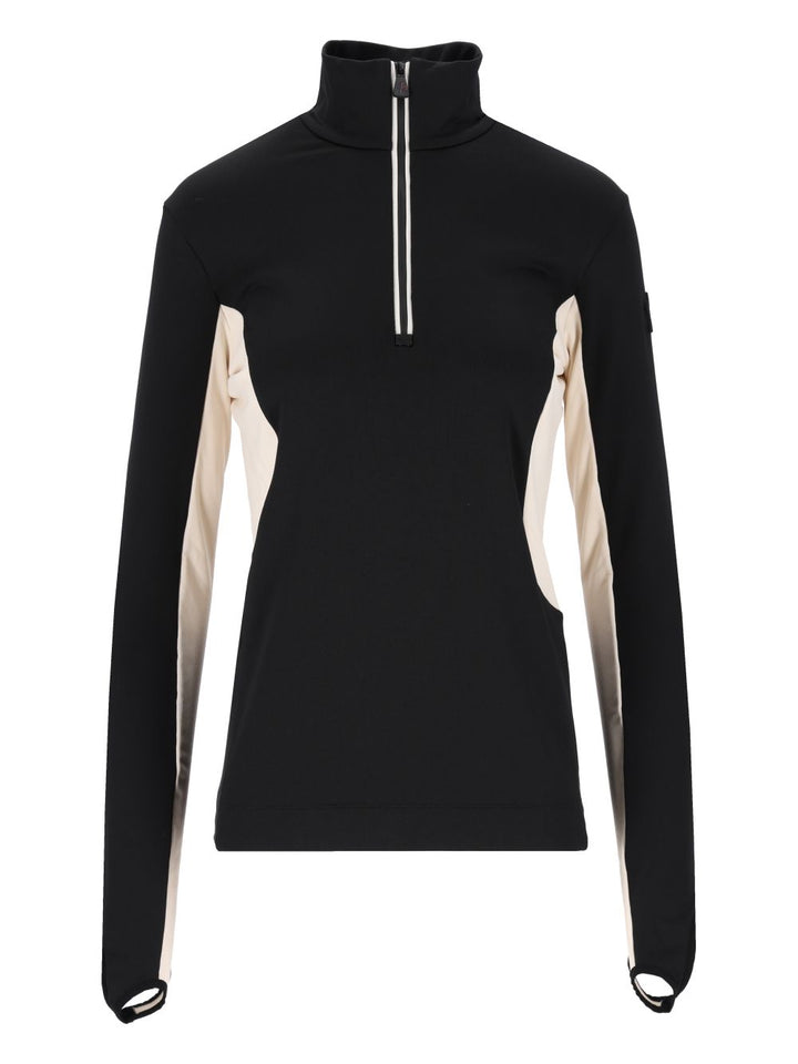 Moncler Grenoble Base Layer Tops Black