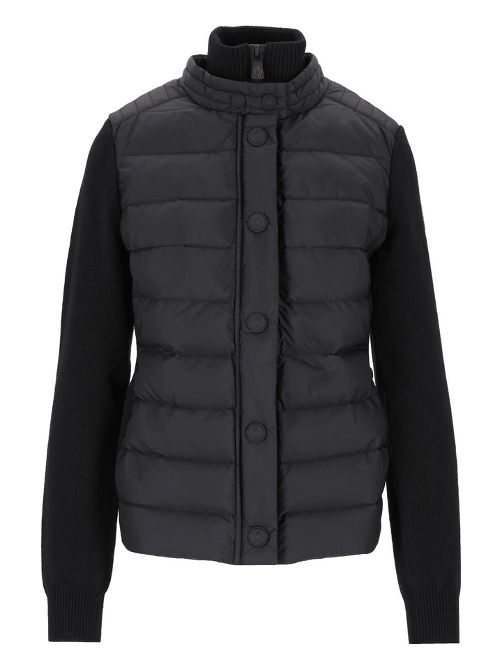 Moncler Grenoble Cardigan Knitwear Black