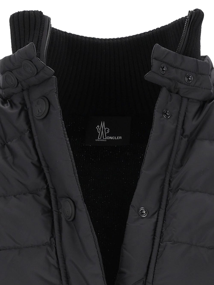 Moncler Grenoble Cardigan Knitwear Black